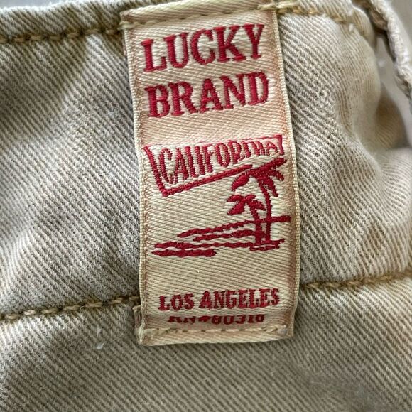 Lucky Brand 9" Classic Cargo Shorts Otter Tan 33 - Picture 10 of 13
